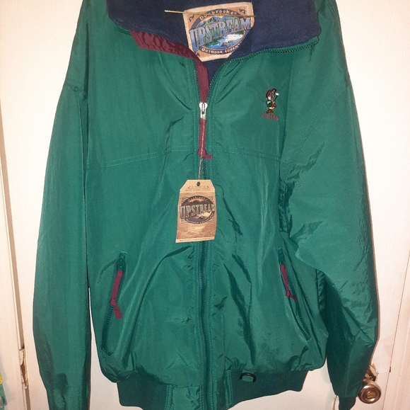 Vintage NWT 1990s Stitched Keebler Elf Dunbrooke Upstream Jacket Men's Large - Picture 1 of 15